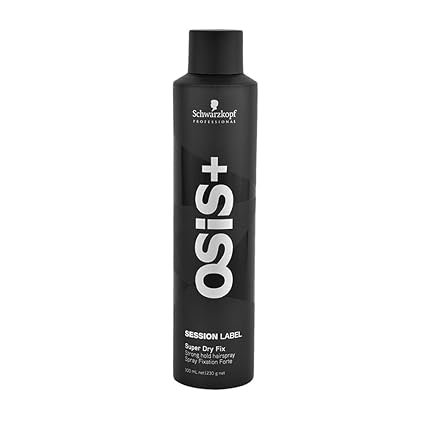 Schwarzkopf OSiS Session Label Haarspray Strong hold, 1er Pack, (1x 300 ml)