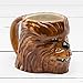 Zak Designs Star Wars Ep4 Chewbacca Unique 3D Character Sculpted Ceramic Coffee Mug, Collectible Keepsake and Wonderful Coffee Mug (16 oz, Chewbacca, BPA-Free)