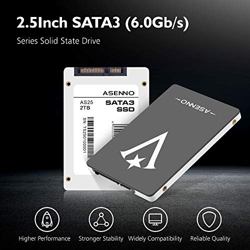 ASENNO SSD 2 TB Solid State Drive SATA III interne SSD - Image 8