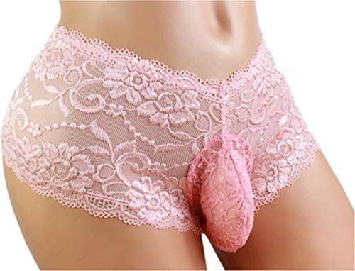sissy pouch panties men's sexy lace bikini briefs sexy for men size 34"-44" QFT1