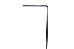 Vencetmat 5mm Truss Rod Wrench, Allen Wrench Tool Ball End for Martin Acoustic Guitar Truss Rod Adjustment And Deep or Narrow Truss Adjustment.