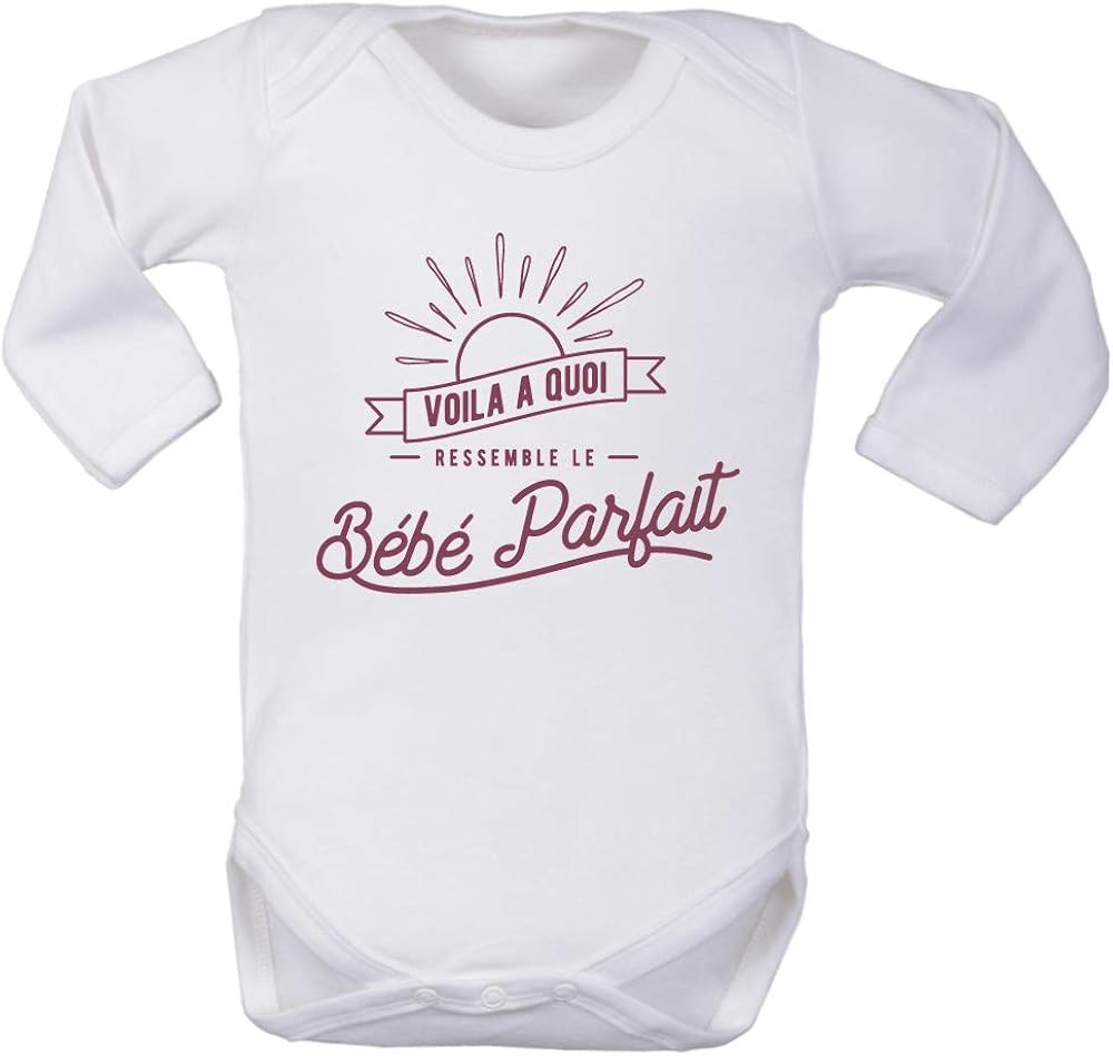 Bodies Bebe Lavable En Machine Humour Confortable Fille Et Garcon Marrant Body Enfant Doux Manches Longues Bebe Garcon 0 24m Bebe Nertili Al