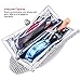 SelfTek Silver Clutch Purses Evening Bag for Women, Sparkly Rhinestone Purses Crystal Bag with Short & Long Chain for Women Wedding Prom Party