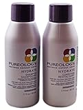 Pureology Hydrate Travel Set: Shampoo 1.7 Oz & Conditioner 1.7 Oz