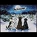 Northlight LED Lighted Fiber Optic Dogs and Santa's Sleigh Christmas Wall Art 12