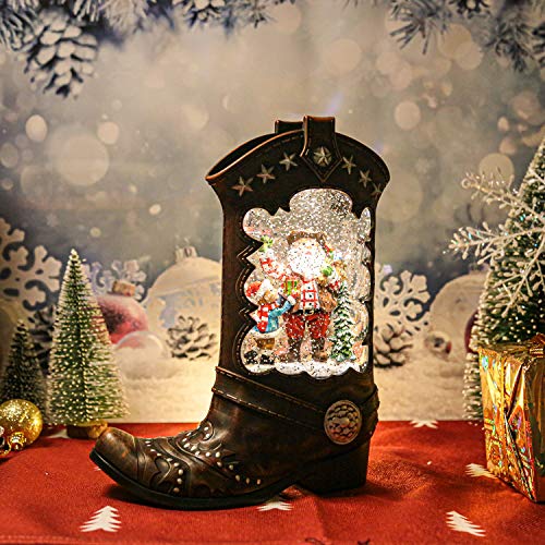 Boot Shaped Lantern w/Music