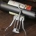 BESTBEING 735317001296 Wine, one Winged Bottle Opener, Waiters Corkscrew, Handheld Design, Stainless Steel, 1