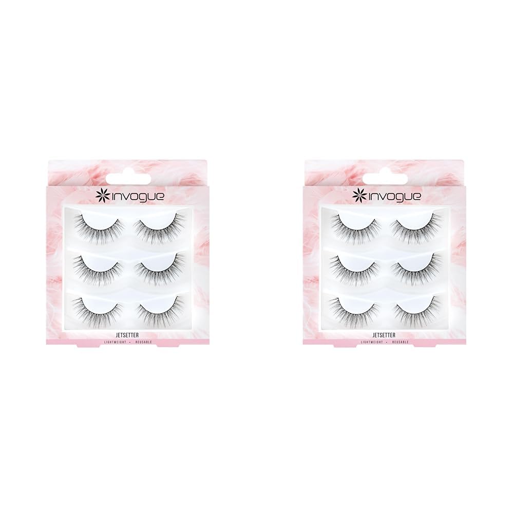 Invogue Multipack Lashes - Jet Setter (Pack of 2)