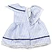 Banne Park Rids 18 Inches Simulation Navy New Bitty Princess Baby Doll's Clothes