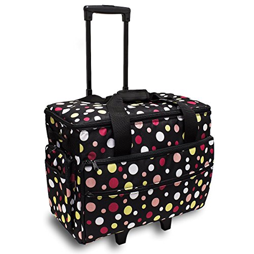 Bluefig TB19 Sewing Machine Rolling Carrying Case Trolley Bag with