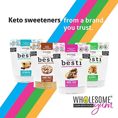 Wholesome Yum Besti Keto Powdered Erythritol Sweetener Natural