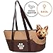 Animals Favorite Pet Carrier Bag, Airline Approved Under Seat Soft-Sided Travel Pet Carrier with Plush Bed for Dog and Cat