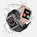 GHIJKL Case Compatible Apple Watch 3 2 38mm, Bumper Accessories Ultra Slim Protector Cover Apple Watch Series 3 Series 2, Crystal Clear