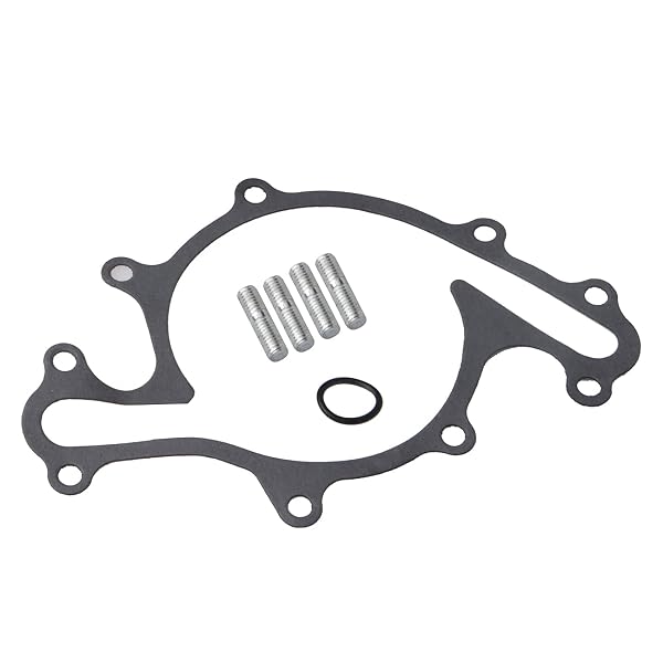 TUCAREST AW4105 PROFESSIONAL WATER PUMP KIT W/GASKET (FOR 4.2L V6) COMPATIBLE WITH 2003 FO-RD E-150 CLUB WAGON E-250, 1997-2002 E-150 E-250 ECONOLINE, 97-03/05-08 F-150, 2004 F-150 HERITAGE