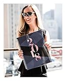 2018 Monthly Weekly Planner Calendar Appointment Book, 8.5 x 11 inches, Premium Paper, Chic Fashionable Elegant