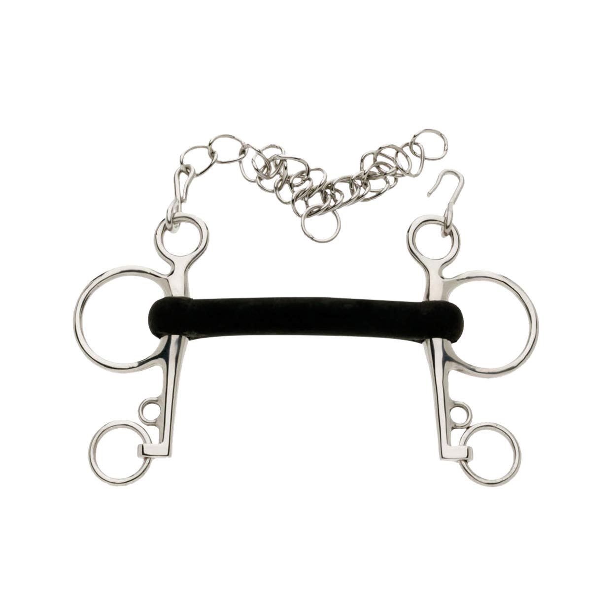 Lorina Hard Rubber Mullen Mouth Pelham One Colour 5.5 Inch