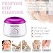 Wax Warmer, Zeonetak Hair Removal Waxing Kit Hair Remover Tool + 8 Pack x 3.5oz Hard Wax Beans + 20 Wax Applicator Sticks, Overheat Light Off Protection