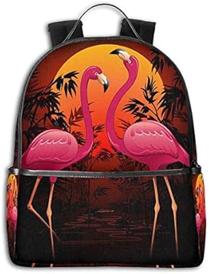 pink flamingo backpack