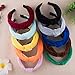 SIQUK 10 Pieces Knot Headband Velvet Twist Knot Turban Headbands for Women and Girls, 10 Colors