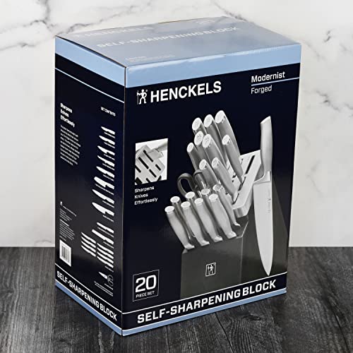 Henckels Modernist 20 Piece Self Sharpening Knife Set with