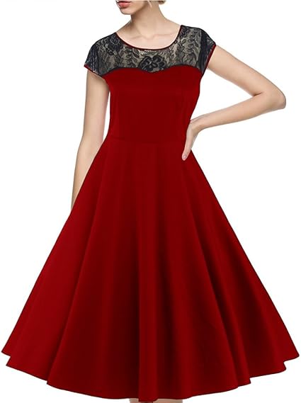 robe rouge amazon