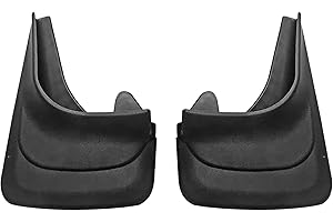 2 PCS Tire Rear Trim, 8.27 x 12.6In Mud Flaps, Guards Auto Car Accessories, Universal for Most Cars (Black)