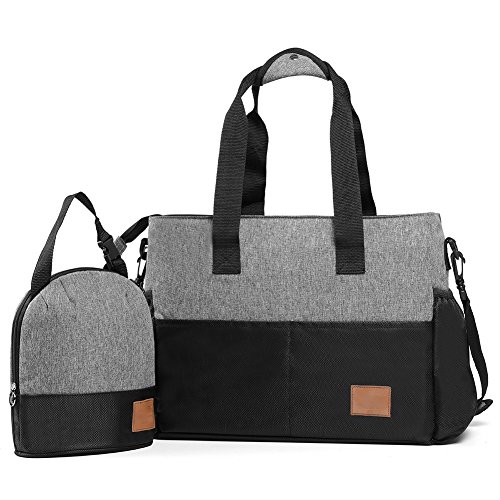 Breast Pump Bag, Diaper Bag Organizer with Insulated Breastmilk Cooler