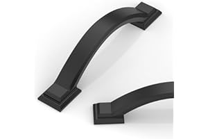Talentedeco 10 Pack Matte Black Cabinet Pulls 3 Inch(76mm) Kitchen Cabinet Handles Cabinet Hardware for Drawer Pulls