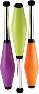 Eureka-Acrobat 52475064 - Jonglierkeulen Junior, Outdoor Spielgerät, 32 cm, 3 Stück