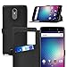 BLU VIVO 5R case,KuGi BLU VIVO 5R case Ultra-Thin SCW Style PU Cover + TPU Back Stand Case for BLU VIVO 5R Smartphone(Black)