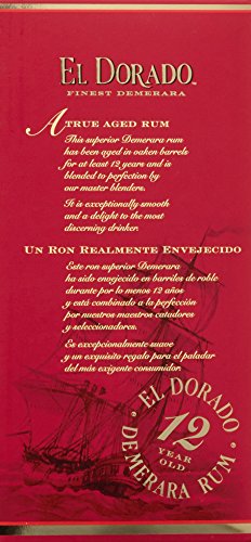 El Dorado Rum 12 Jahre, 700ml (1er Pack) – Bild 8