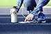 LOGO MAY SMEAR - Ecoblu 32oz Summer Wide Mouth Stainless Steel Water Flask - White - Double Walled BPA Free Hydro Insulated Large Water Bottle for Hot and Cold Liquids - Perfect for Men and Women