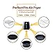 Air Fryer Accessories for Gowise Phillips Cozyna and Secura, Set of 7, Fit all Airfryer 3.7QT - 4.2QT - 5.3QT - 5.8QT