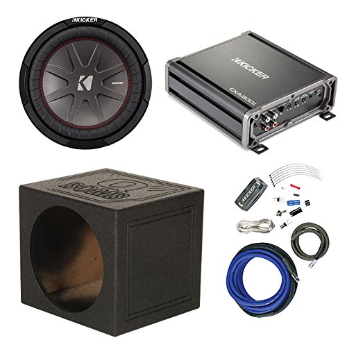 Buy Kicker 43CWR102 10" 2 Ohm Car Audio Subwoofers, Kicker 43CXA3001