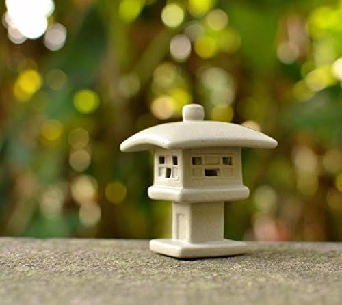Micro landscape bonsai ornaments classical Chinese Zen bluestone patio lighthouse lantern decorations potted succulents mediation zen ying yang