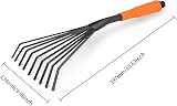 rackbone Garden Rake Hand Rake Small Ergonomic Grip Multi Purpose view 2