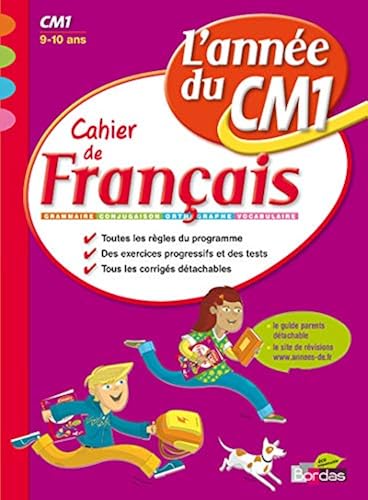 Download L'année du CM1 - Cahier de Français PDF