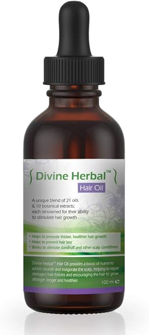 Divine Herbal Hair Oil 100ml, For Hair 