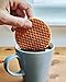 Rip Van Wafels Vanilla Stroopwafels - Healthy Snacks - Non GMO Snack - Keto Friendly - Office Snacks - Low Sugar - Low Calorie Snack - 12 Count