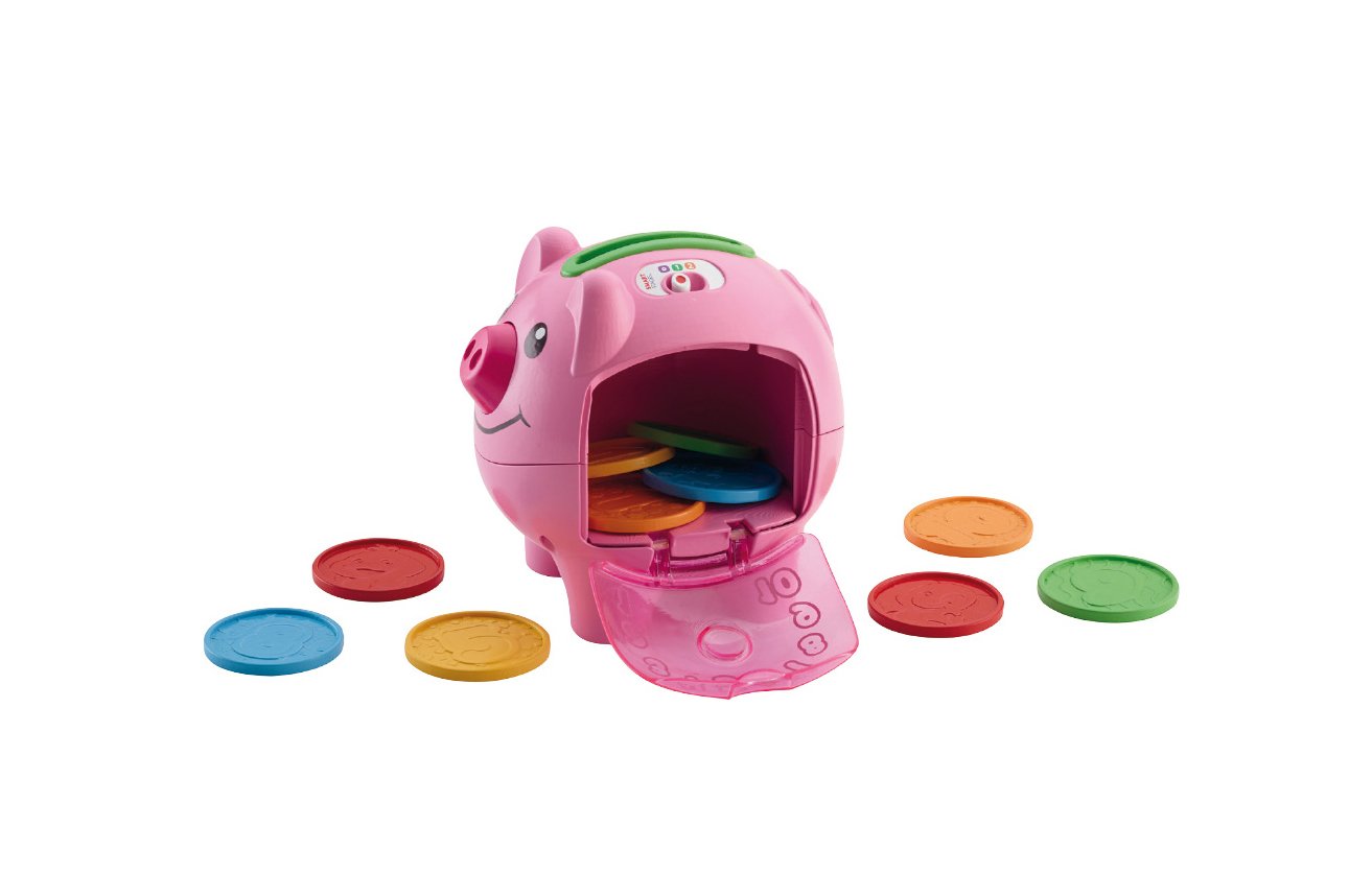 Fisher Price Cerdito hucha interactivo Mattel CDH