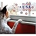Memorial Day Window Clings fits 4th of July Window Clings Gel Charms Stickers with USA and Blue Red White Stars