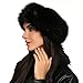 Zeogoo Faux Fur Headband For Women Winter Earwarmer Earmuff Hat Ski (One Size, Black(FBA))
