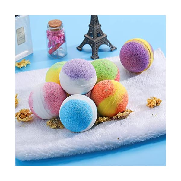 TTRWIN-Bath-Bombs-12-Organic-Natural-Handcrafted-Bubble-Bath-Gift-Set TTRWIN Bath Bombs, 12 Organic & Natural Handcrafted Bubble Bath Gift Set