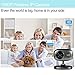 Wansview Indoor Wireless Camera, WiFi Home Security Surveillance Camera 1080P Video Stream at 30fps with Two-Way Audio and Night Vision,Baby/Nanny/Pet Monitor,Temperature and Humidity Sensor K1(Black)
