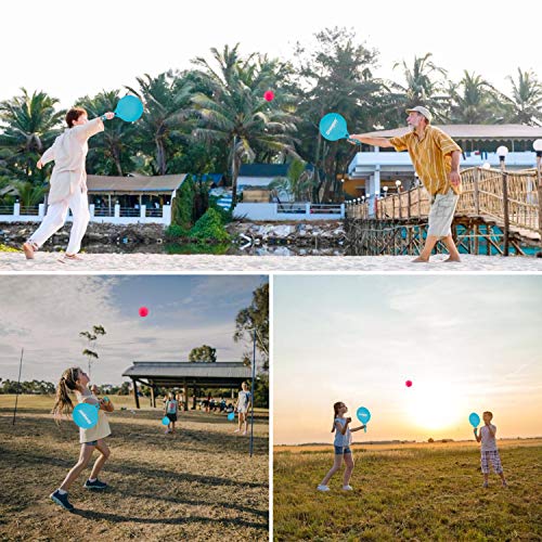 image for Qrooper Beach Paddle Ball Set,Funny Paddle Ball Game Racket Game with 