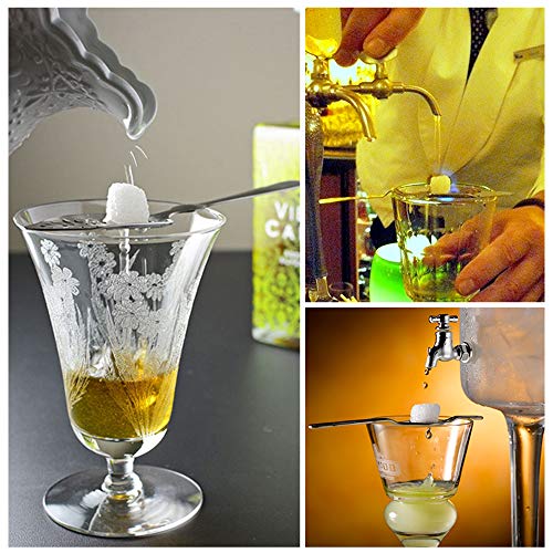 image for Absinthe Spoon Set Stainless Steel Absinthe Fountain Accessory Absinth