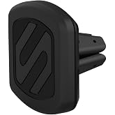 Scosche MAGVM2B MagicMount Magnetic Cell Phone Stand, Hands-Free Cellphone Holder for Car Vent Phone Mount Compatible with iPhone, Samsung and all Mobile Android Phones, Not Compatible with MagSafe