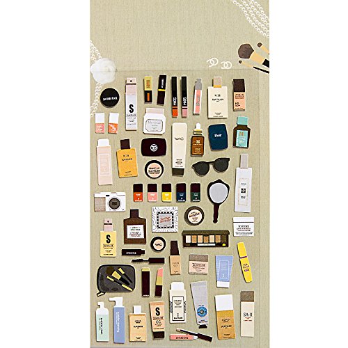 Funny Diary Sticker Notebook Decorative Sticker, 6 Sheets - Thumbnail 2