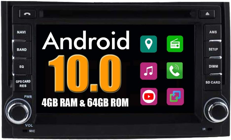 RoverOne Car Stereo Bluetooth Radio GPS Navigation Head Unit for Hyundai H1 i800 iLoad iMax H300 Grand Starex Royale with Touch Screen Android USB MirrorLink WIFI