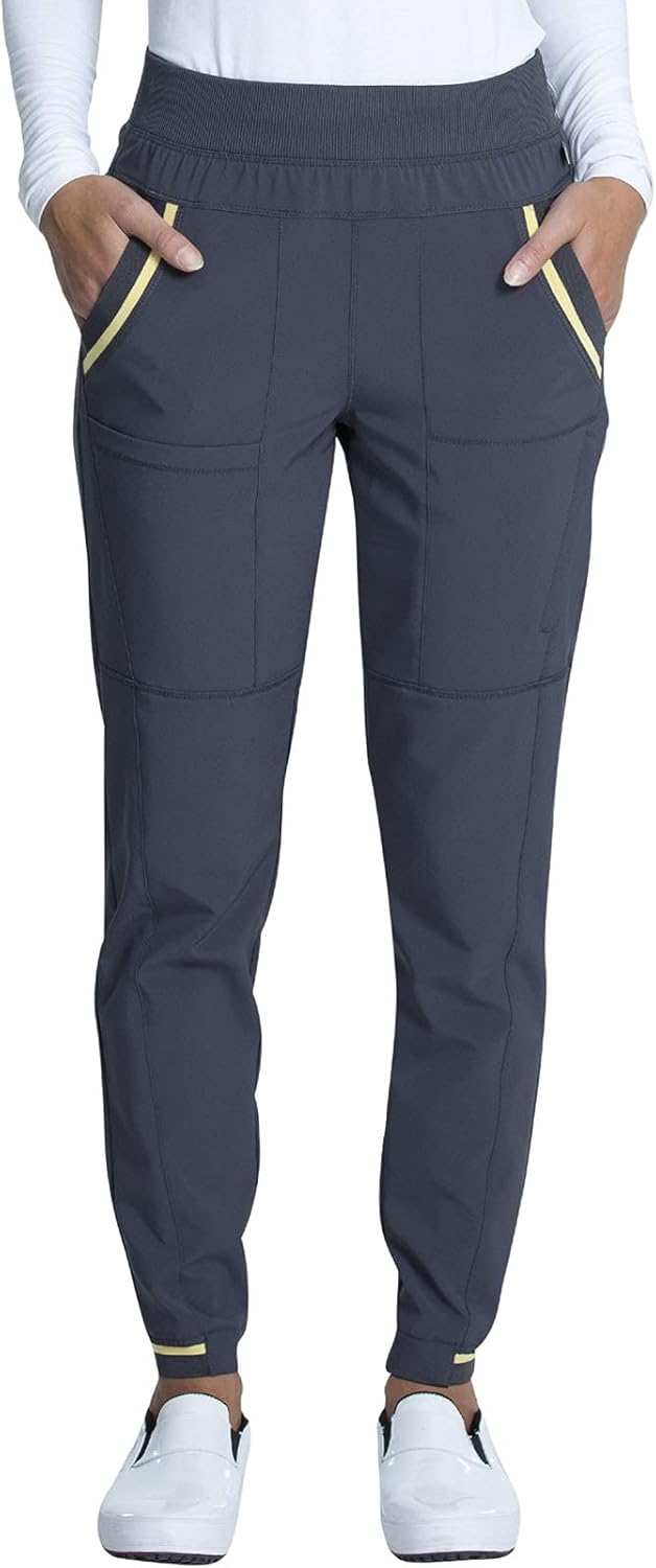Cherokee Infinity Women Scrubs Pant Mid Rise Jogger CK295A Amazon.co.uk Clothing